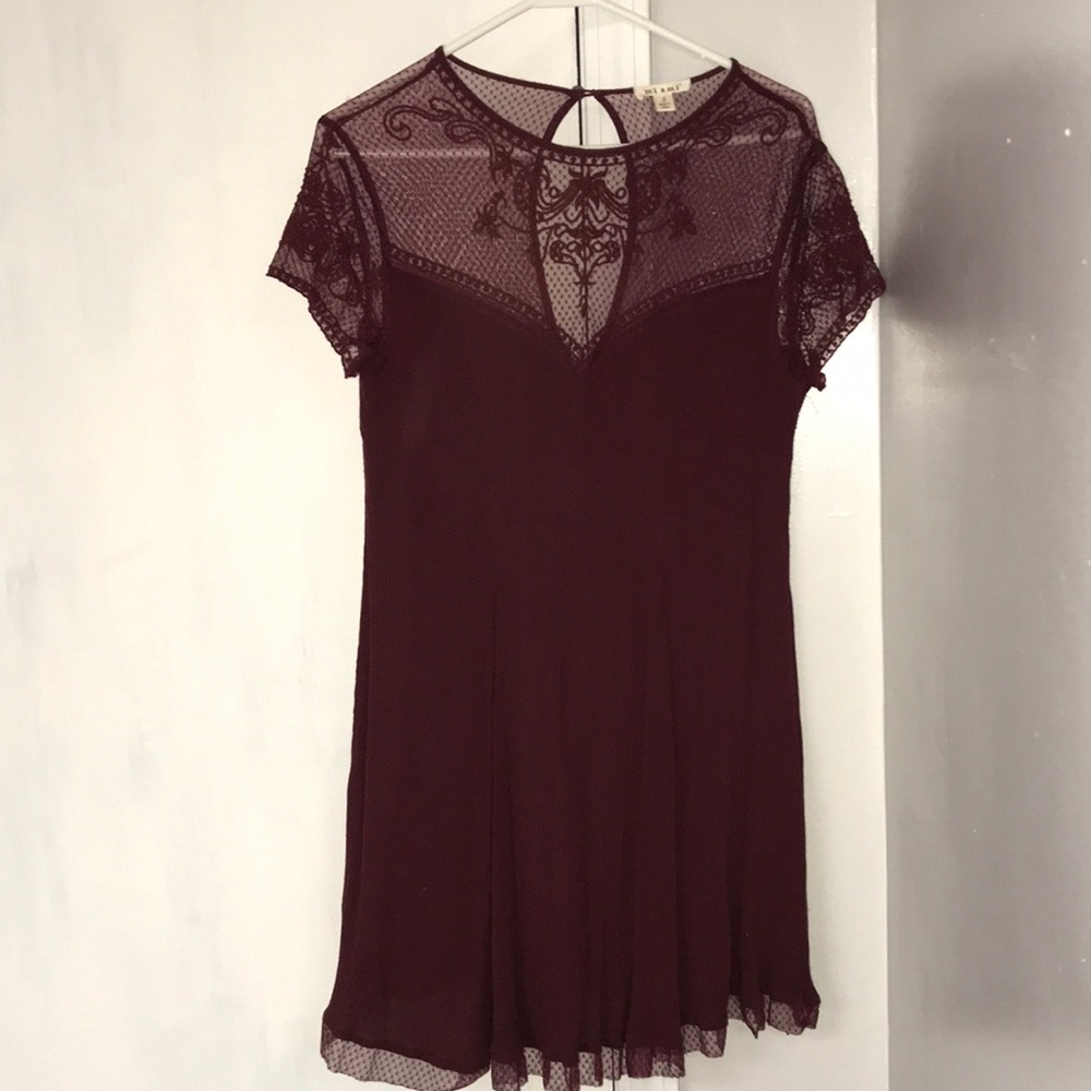 Miami Maroon Dress